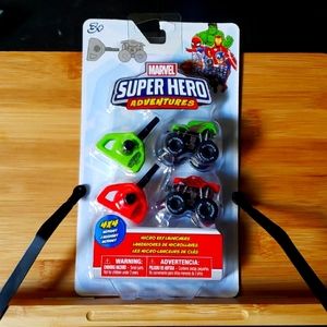 Marvel Super Hero Adventures 4x4 Micro Key Launchers